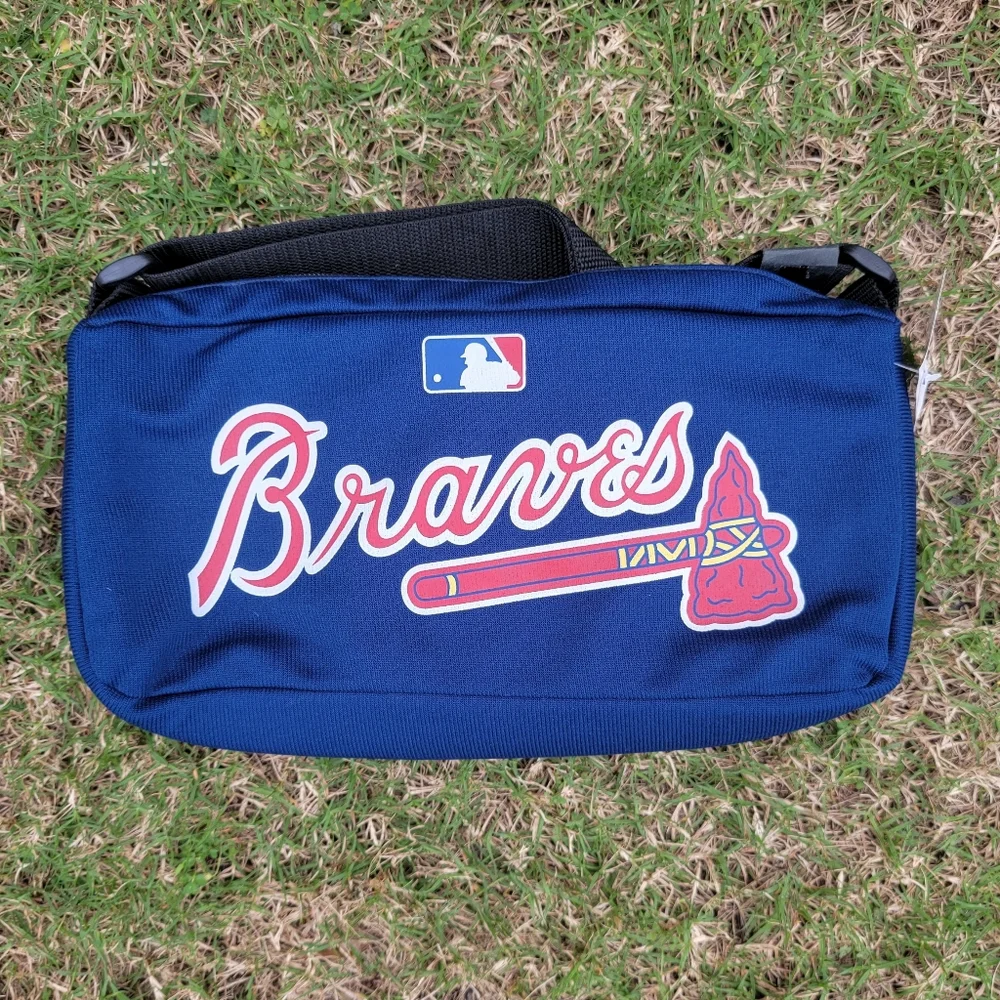 Atlanta Braves Jersey Purse MLB Baseball Licensed Product Zipper Shoulder Strap